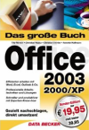 Das gro&szlig;e Buch Office 2003